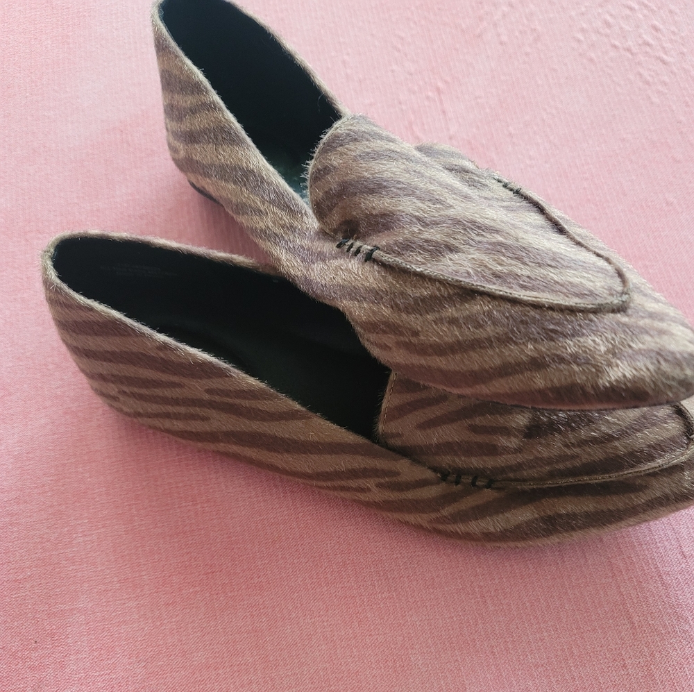 Print loafers